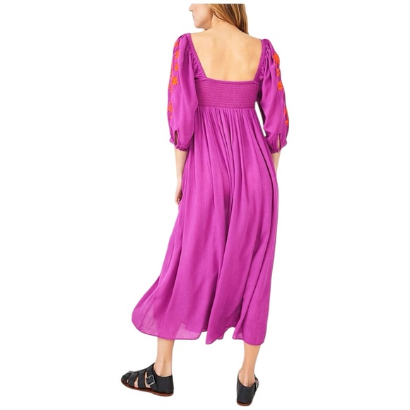 Free People Wedgewood Maxi Dress in Orchid Pavillion - Picture 5 of 10